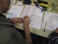 Zugleiter bei der Arbeit
