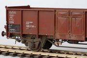 Fertig gealterter Wagen