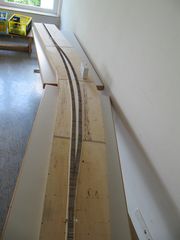 Bahnhof im Rohbau