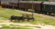 Leiterwagen und Kastenwagen