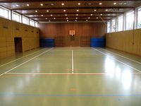 Leere Halle